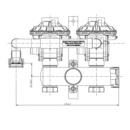BATTERIE DETENTE BB40 SH 0.8-5B/21MB VERSION EQUERRE S300 NF404 8451676