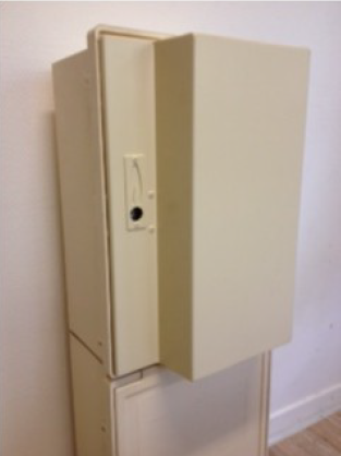 PORTE COFFRET S300 POUR COMPTEUR A MEMBRANES G10 65MM 8500361