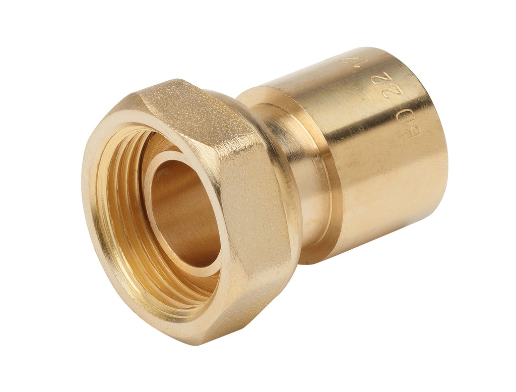 RACCORD 2 PIECES  JPG ECROU G 2"1/4 - CU54 + JOINT NF540