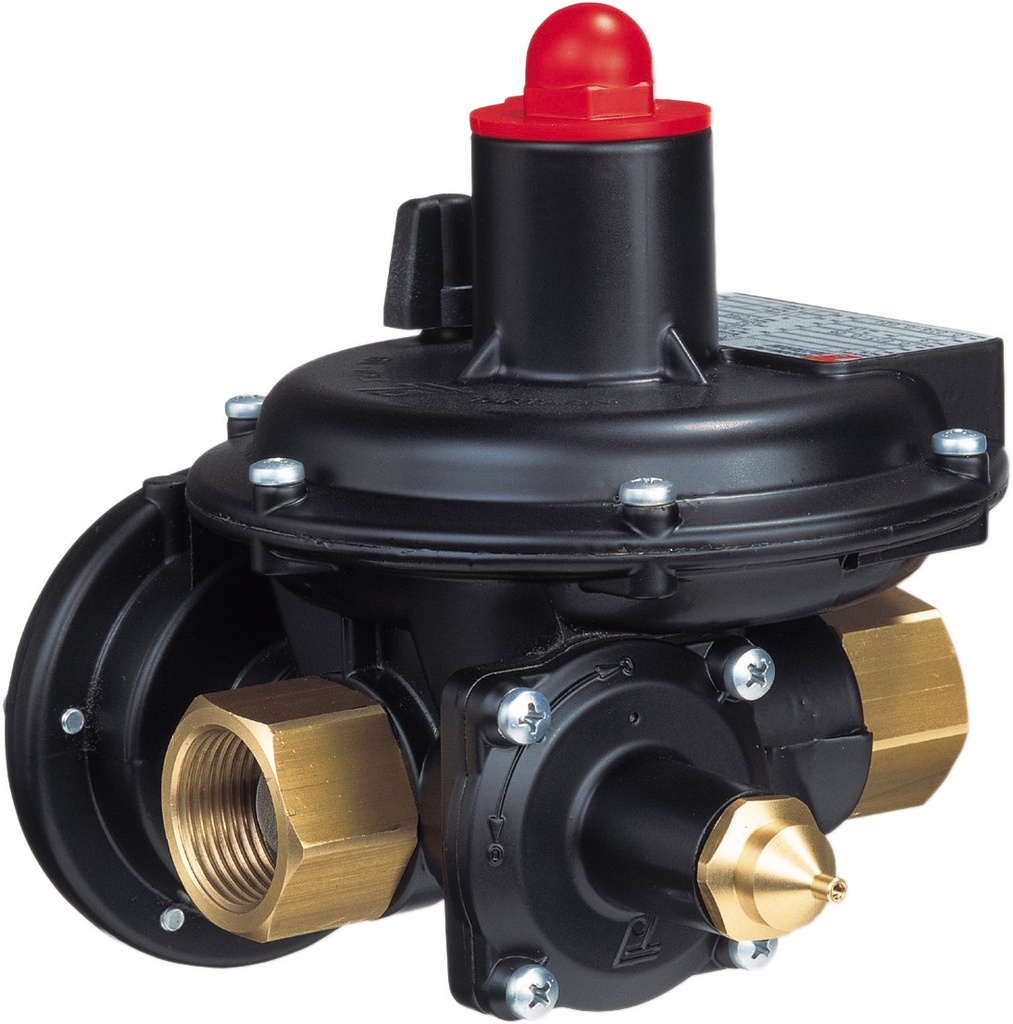 DETENDEUR R72 ST 37MB [33/42 MBAR] AVEC SECU F/F 1" TAMIS ENTRAXE 155MM §