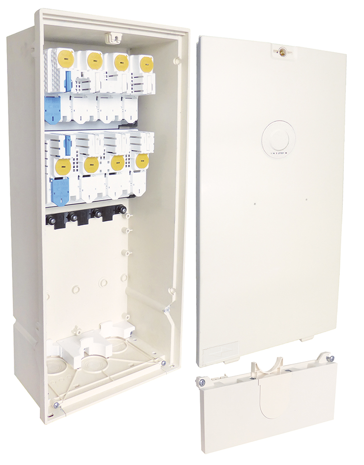 COFFRET H770 ECP 2D ECLAIR ENCASTREMENT + EMBASE DE TELEREPORT *