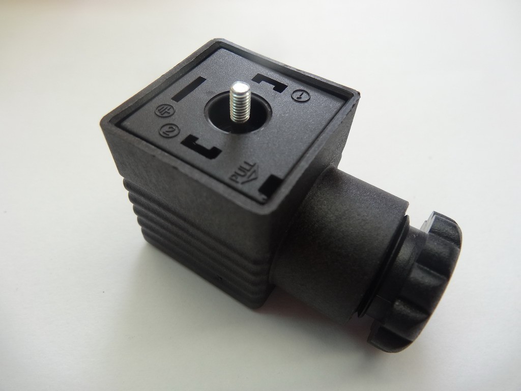 CONNECTEUR ELECTROVANNE TT DIAMETRE POUR BOBINE 12/24 VAC SANS CONDENSATEUR