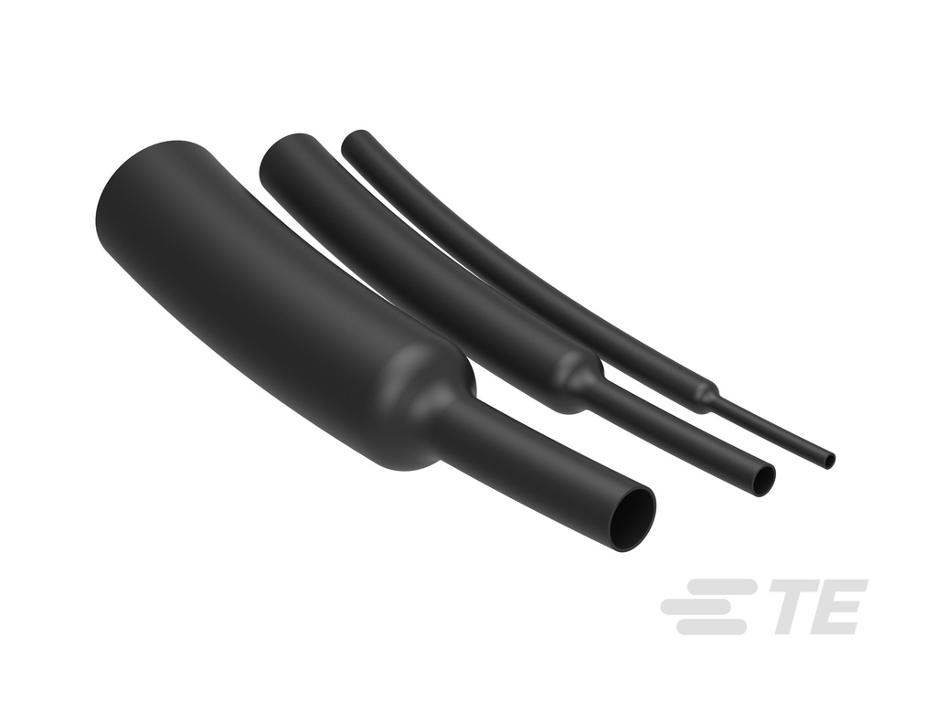GAINE THERMORETRACTABLE PAROI MINCE CGPT 6.4/3.2 NOIR 1M