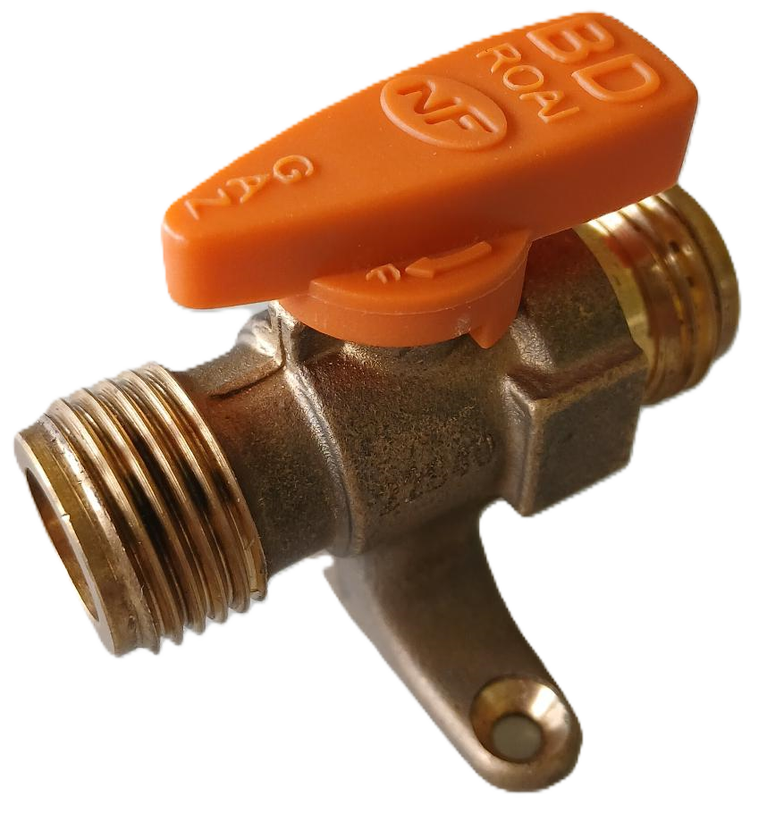 ROBINET ROAI BUTANE PROPANE MALE/MALE 20x150 NF078 ROB410 §