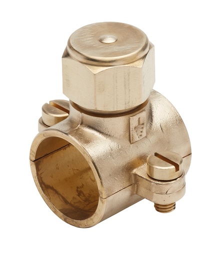 [BAN0250228] COLLIER CAL.25 CU28 MISE A LA TERRE CONDUITE CU COL121 8601025 §