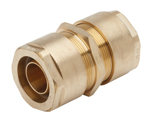 [BAN2622404] MANCHON LAITON PE/PE DN50 PE63 A SERRAGE MECANIQUE NF136 RAC044