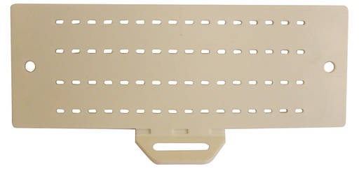 [MICCD001] LOT 10 PLAQUES IDENTIFICATION INTERIEUR COFFRET (POUR CARACTERE A FENTE 6*11)