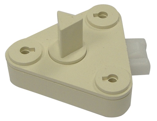 [MICN003] SERRURE TRIANGLE 1/2 TR BEIGE 8500990 *