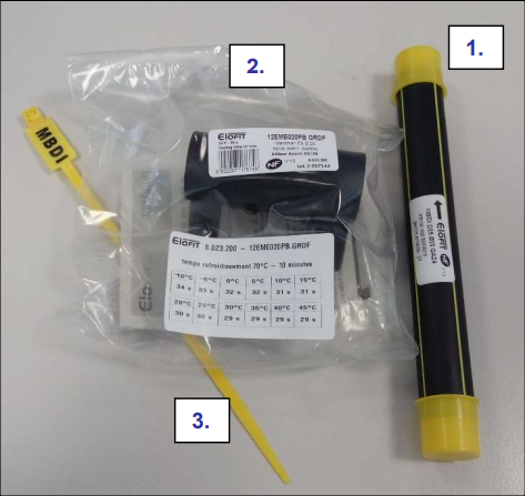[NUP12ESFAG20.GRDF] KIT DE PROTECTION DE BRANCHEMENT MBDI DEBIT 25 PE20 SDR11 PE100 ELOFIT NF136 MBDI20 8215650 §