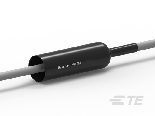 [TYC136007-1] GAINE THERMORETRACTABLE EPAISSE NON ETANCHE MWTM 25/8 NON ETANCHE NOIR 1M